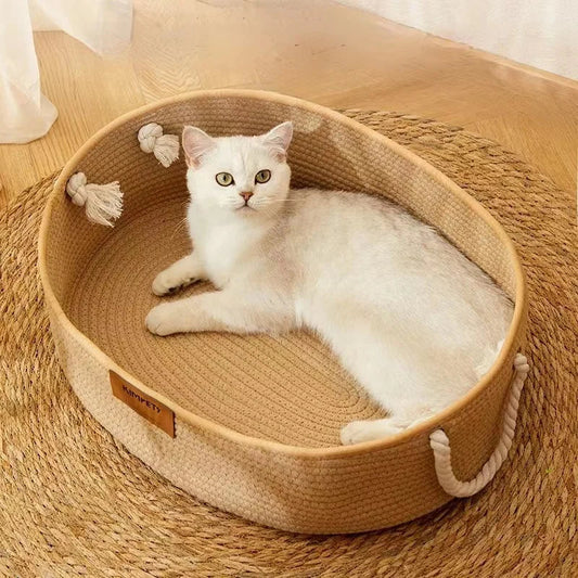 Grote kattenmand met afneembaar kussen – Makkelijk schoon te maken