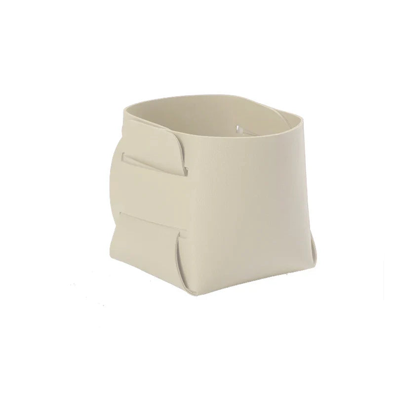 Minimalistische bureau organizer met rustgevend design