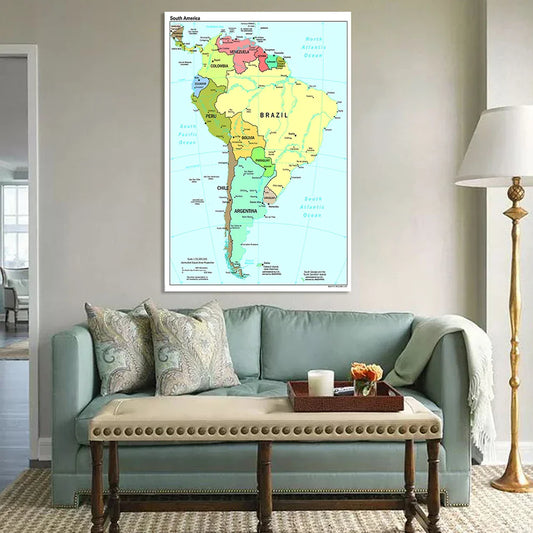 Wereldkaart als cadeau voor globetrotters