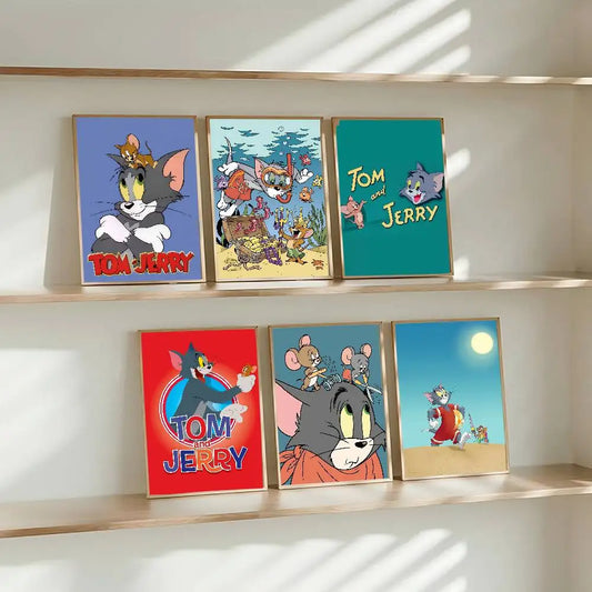Kleurrijke posters voor creatieve ruimtes