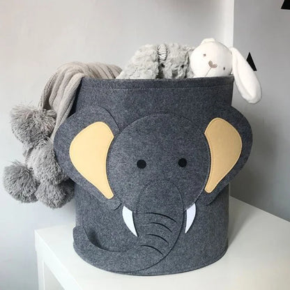 Kwantum wasmand met vintage afwerking