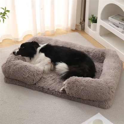 Luxe hondenmand met chique afwerking – Comfort en stijl