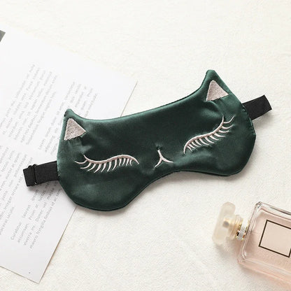 Slaapmasker met ademend mesh materiaal