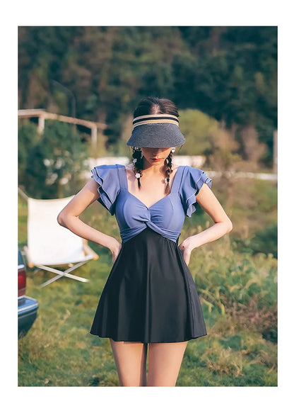 Zwemjurk met stippen – Retro charme