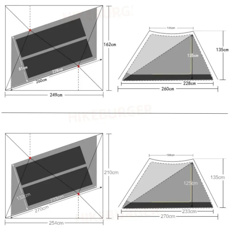Pop up tent Action – Voordelige oplossing voor kampeerders