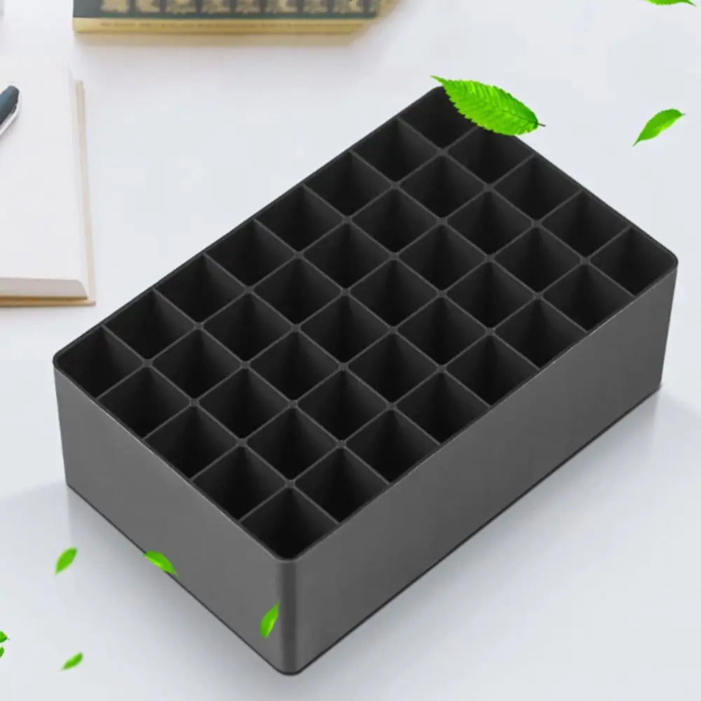 Transparante desk organizer – Zicht op al je spullen