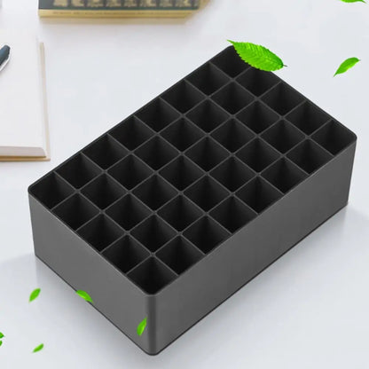 Transparante desk organizer – Zicht op al je spullen