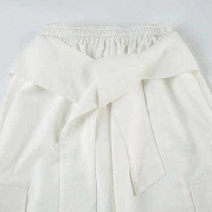 C&A linnen broek dames met strikband – Vrouwelijk accent