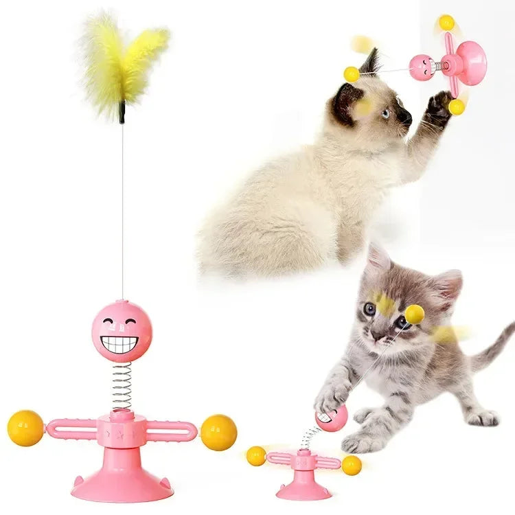 Kattenspeeltjes Action met touw en bal – Meer uitdaging