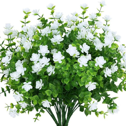 Rieten scherm als decoratief tuinpaneel