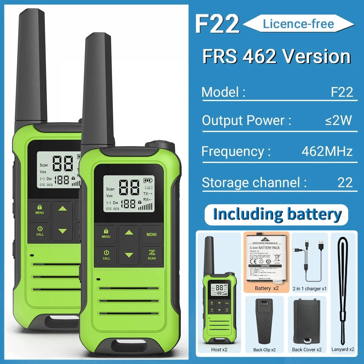 Walkie talkie voor kinderen vanaf 4 jaar