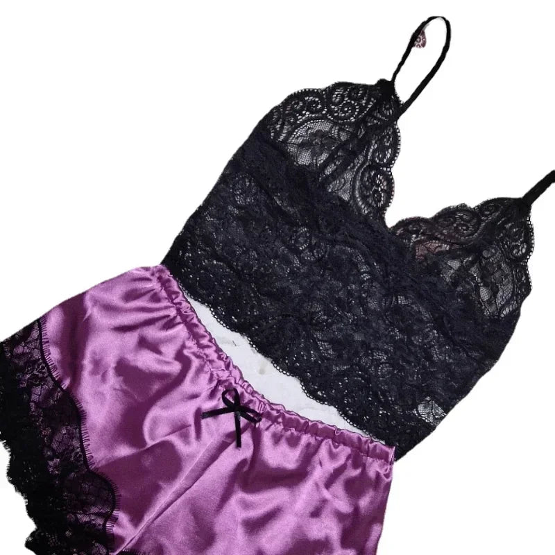 Dames pyjama Wibra met vrolijke prints