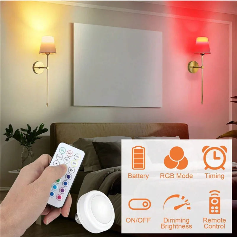 Wandlamp batterijen met magnetische basis – Flexibel verplaatsen