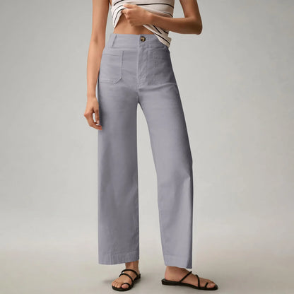 C&A linnen broeken dames voor dagelijks comfort – Eenvoud en stijl