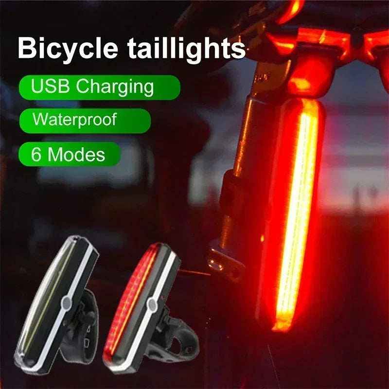 Fietslamp met antislip bevestigingsclip