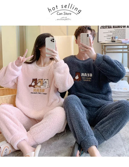 Dames Pyjama Set van Hoge Kwaliteit voor Comfortabele Winteravonden