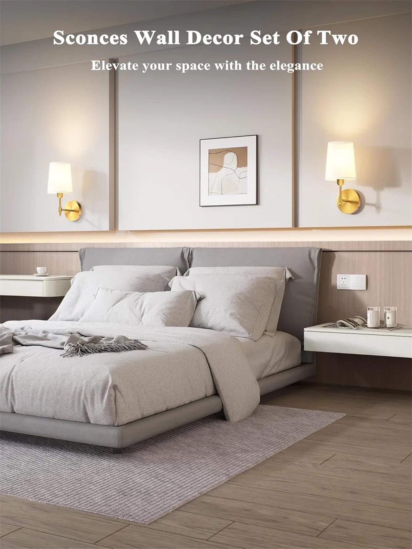 Wandlamp met batterijvoeding – Geen stopcontact nodig
