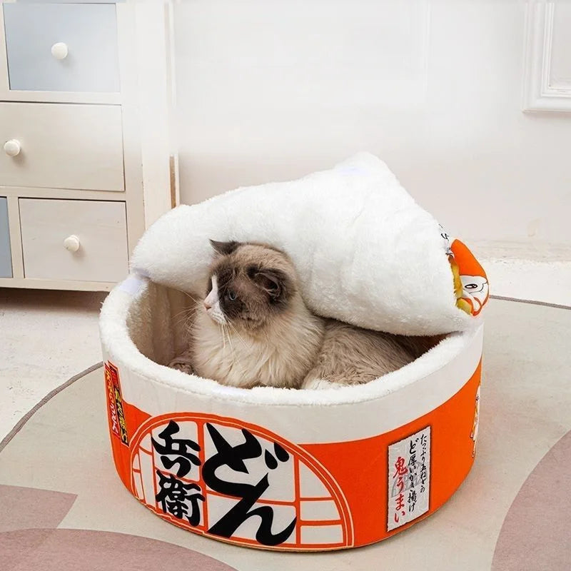 Ronde kattenmand – Veilig en geborgen gevoel