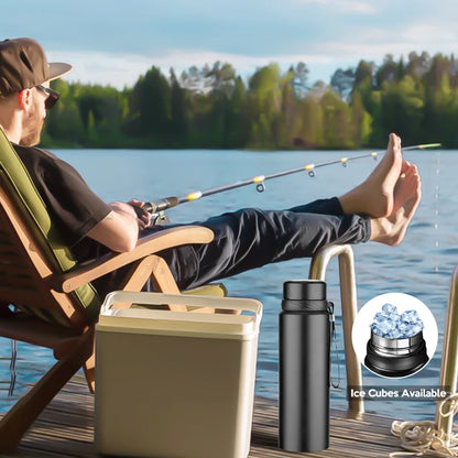 Hema thermosfles met hippe print – Perfect voor school of werk
