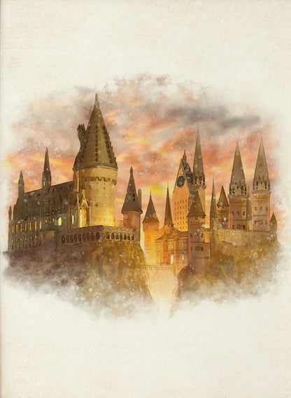 Poster in beige en zandtinten