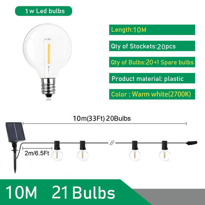 Solar lichtslinger buiten – Duurzaam en handig