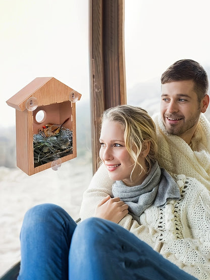 Welkoop vogelhuisje met regenrand – Blijft droog binnenin