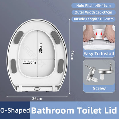 Toiletbril met snelsluiting – Makkelijk verwisselbaar
