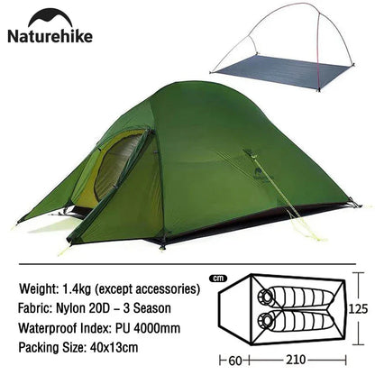 Pop up tent met muggennet en raam – Fris en veilig