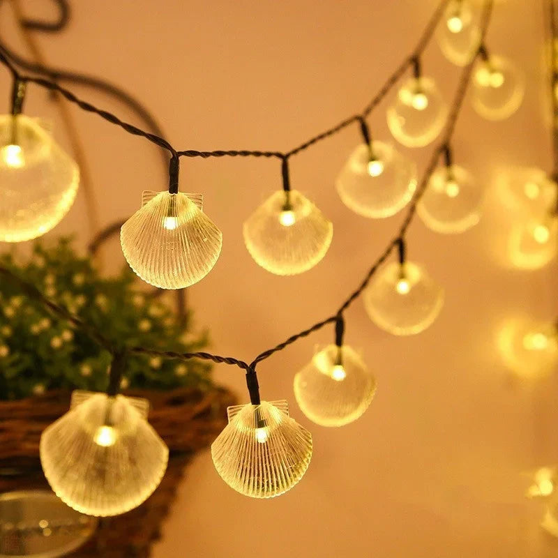 Binnen lichtslinger met decoratieve vorm – Subtiele blikvanger