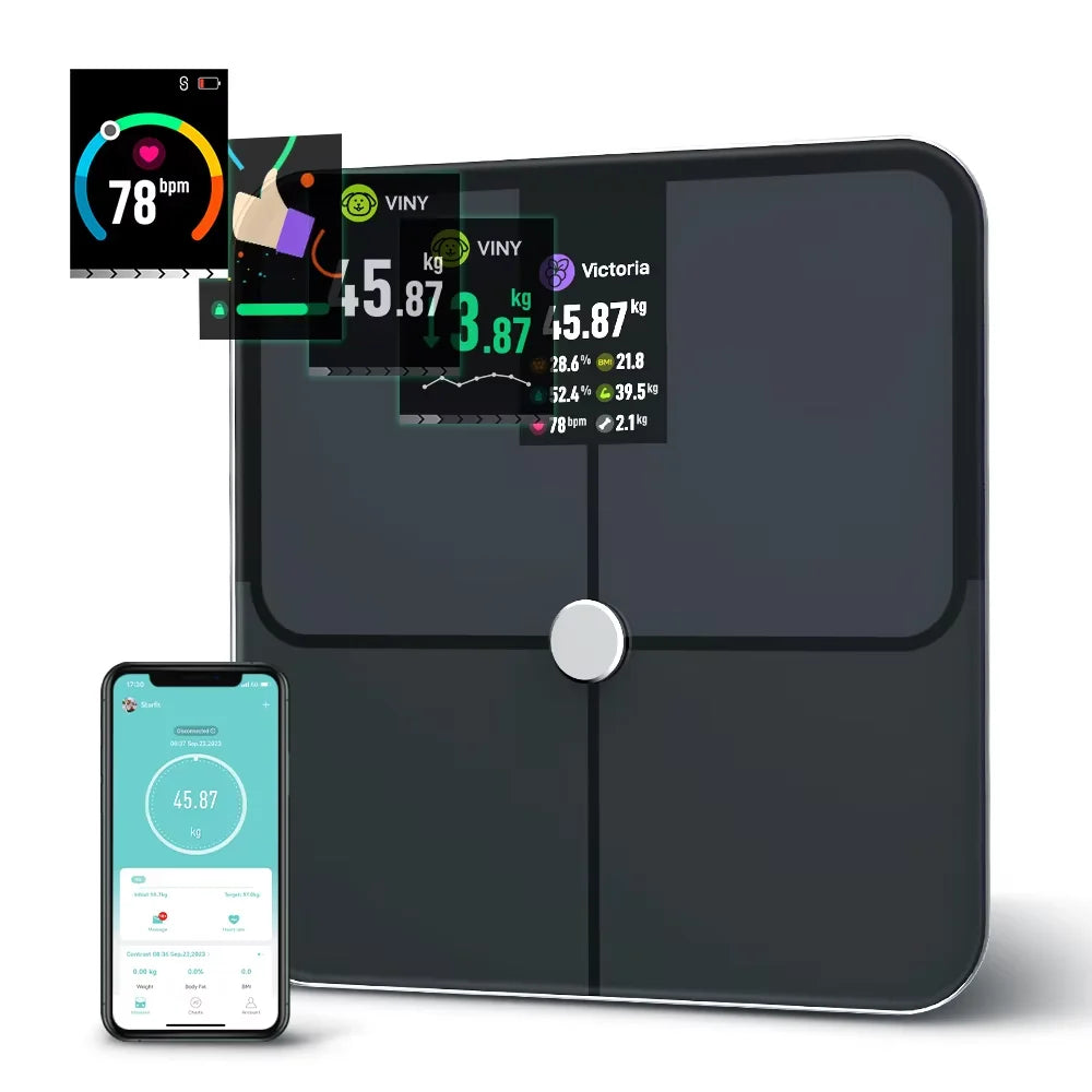 Digitale weegschaal met hoge resolutie display