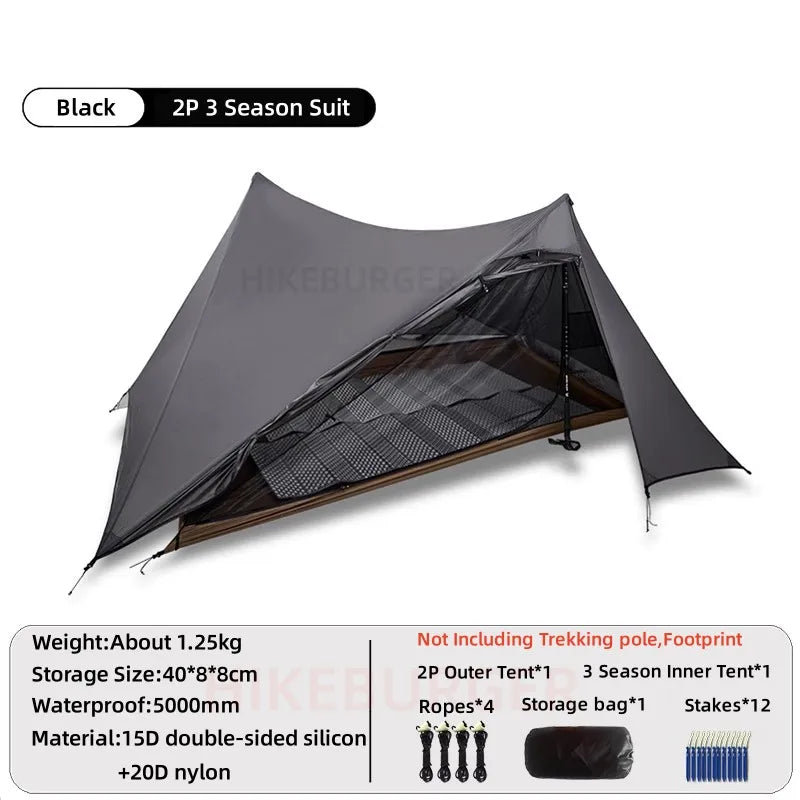 Pop up tent Action met extra ruimte – Comfortabel kamperen