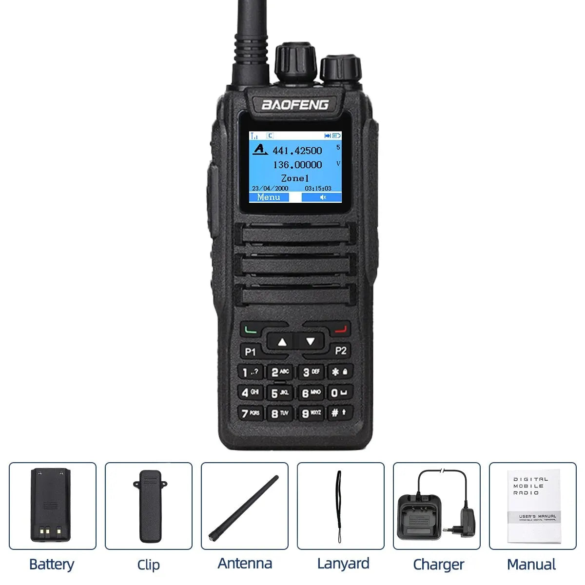 Intertoys walkie talkie in kleurrijke uitvoering
