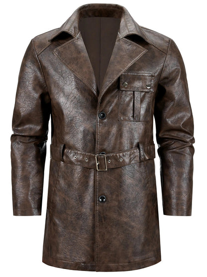 Leren jassen heren met vintage vibe – Oude ziel, nieuwe stijl