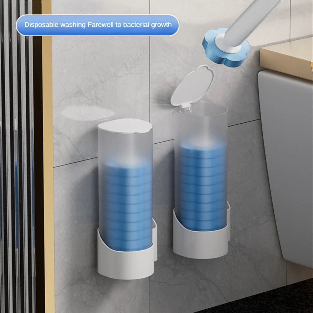 Design toiletborstel set mat zwart – Minimalistische luxe