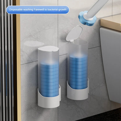 Design toiletborstel set mat zwart – Minimalistische luxe