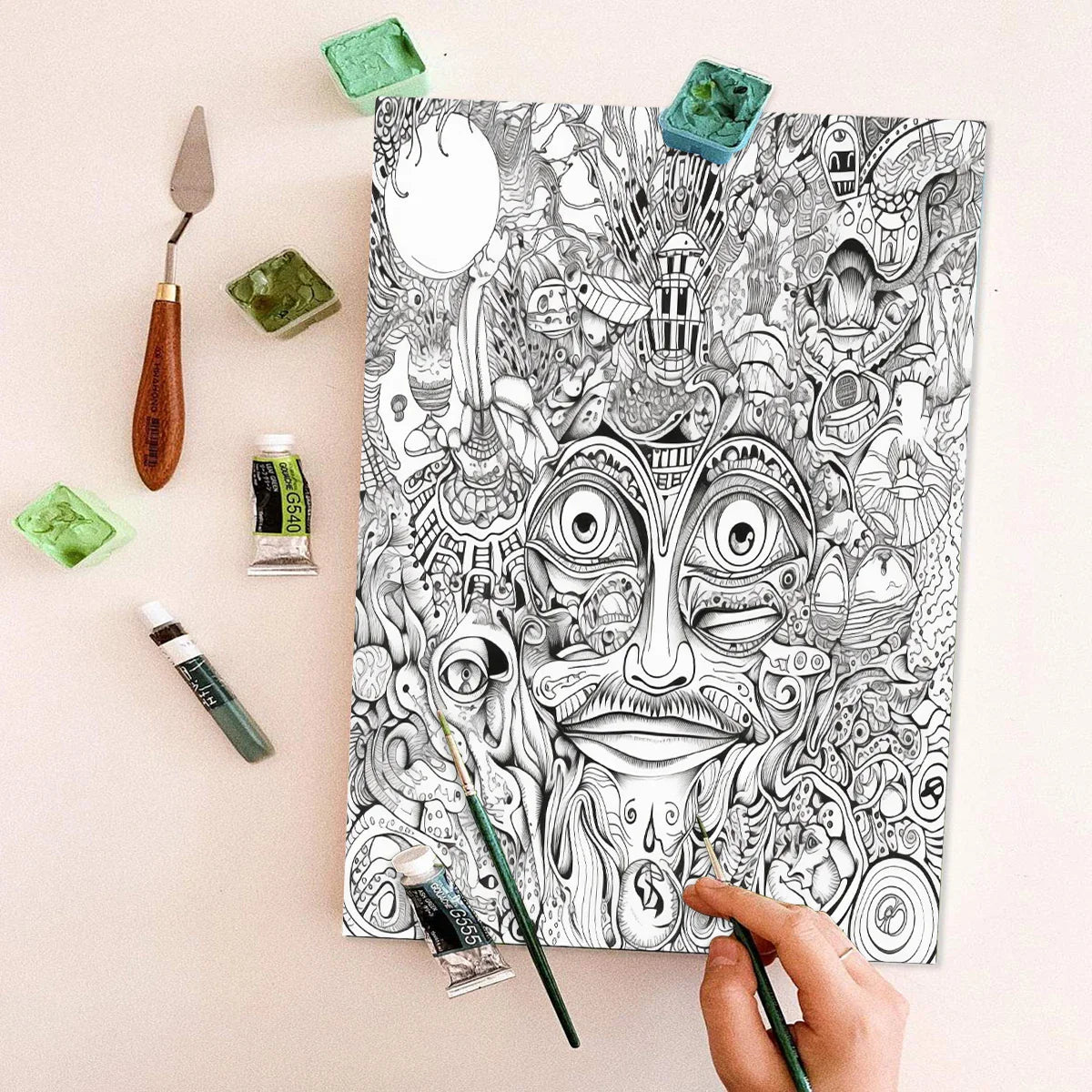 Bruna kleurboek voor creatieve therapie – Rust door kleur