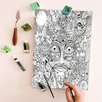 Bruna kleurboek voor creatieve therapie – Rust door kleur