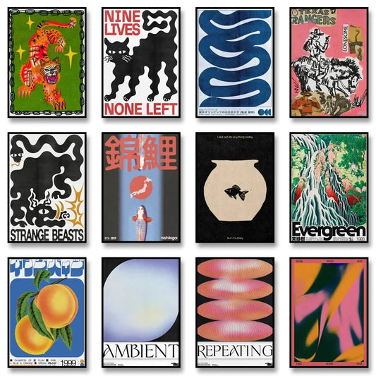 Posterset kopen voor een complete muur
