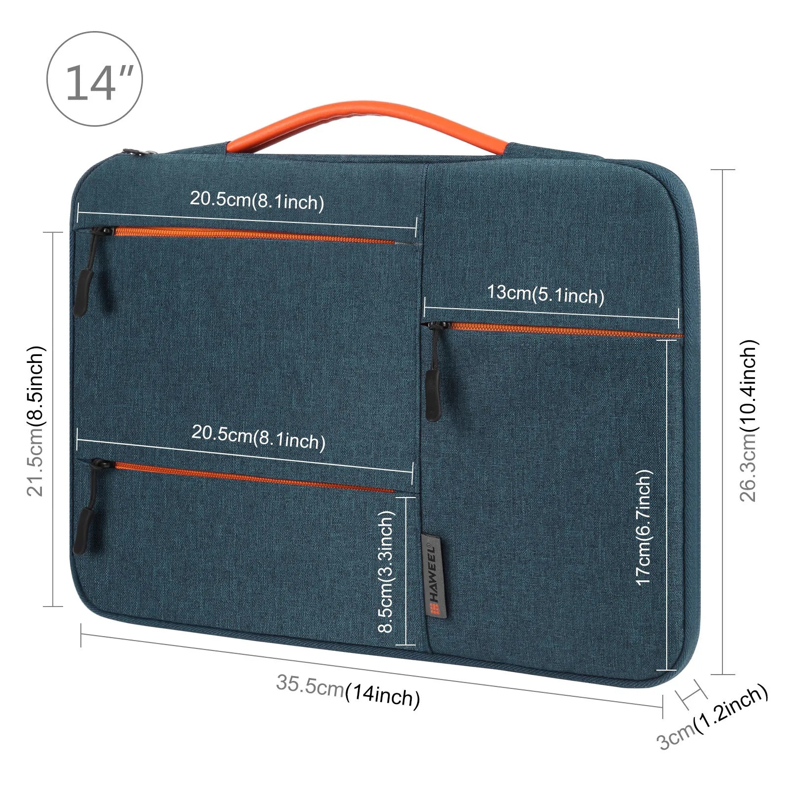Laptoptas met ademend rugpaneel – Comfortabel en praktisch