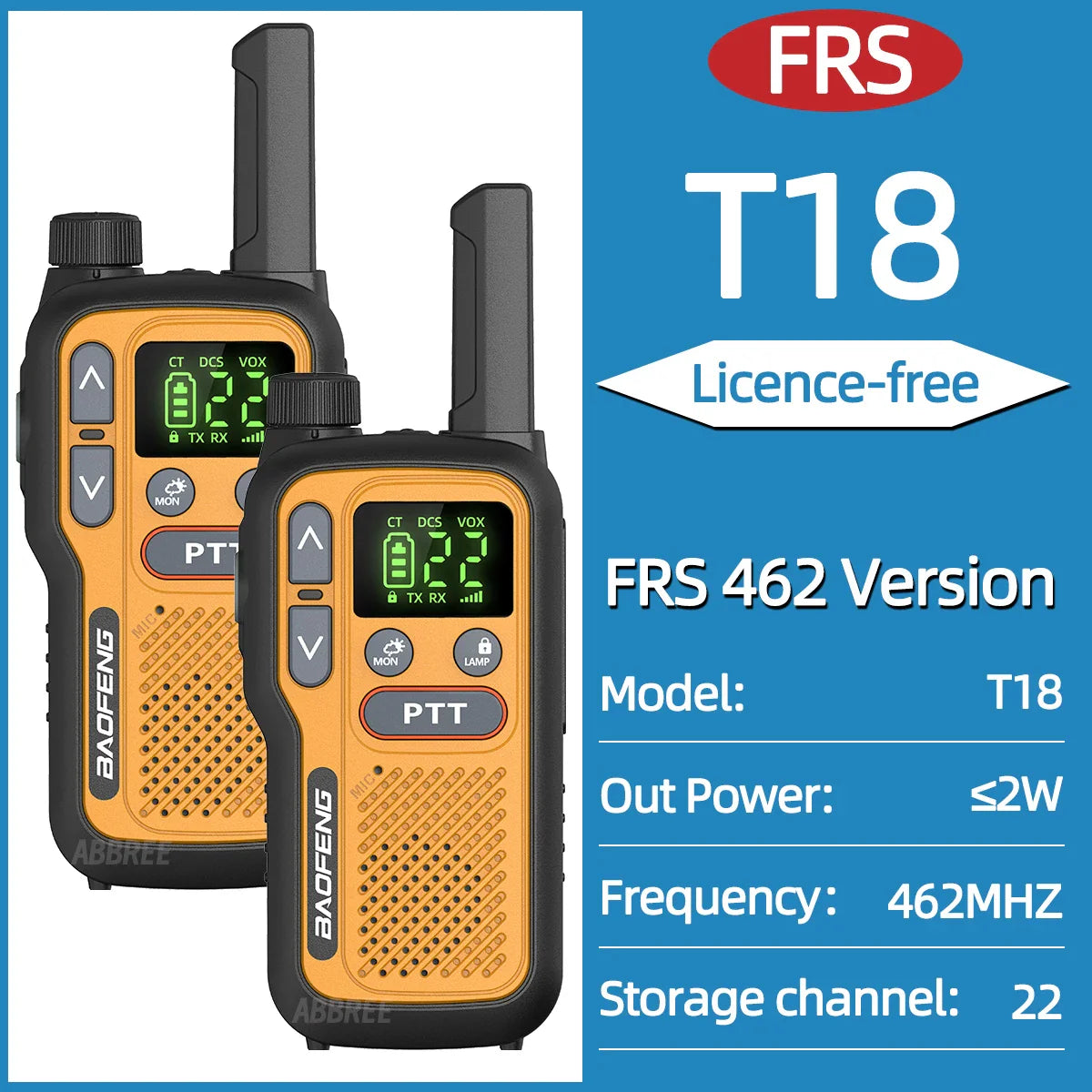 Walkie talkies voor kind en ouder