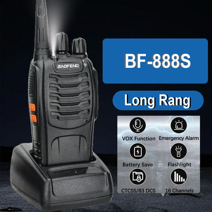 Walkie talkie met LED-licht – Voor spannende avonturen