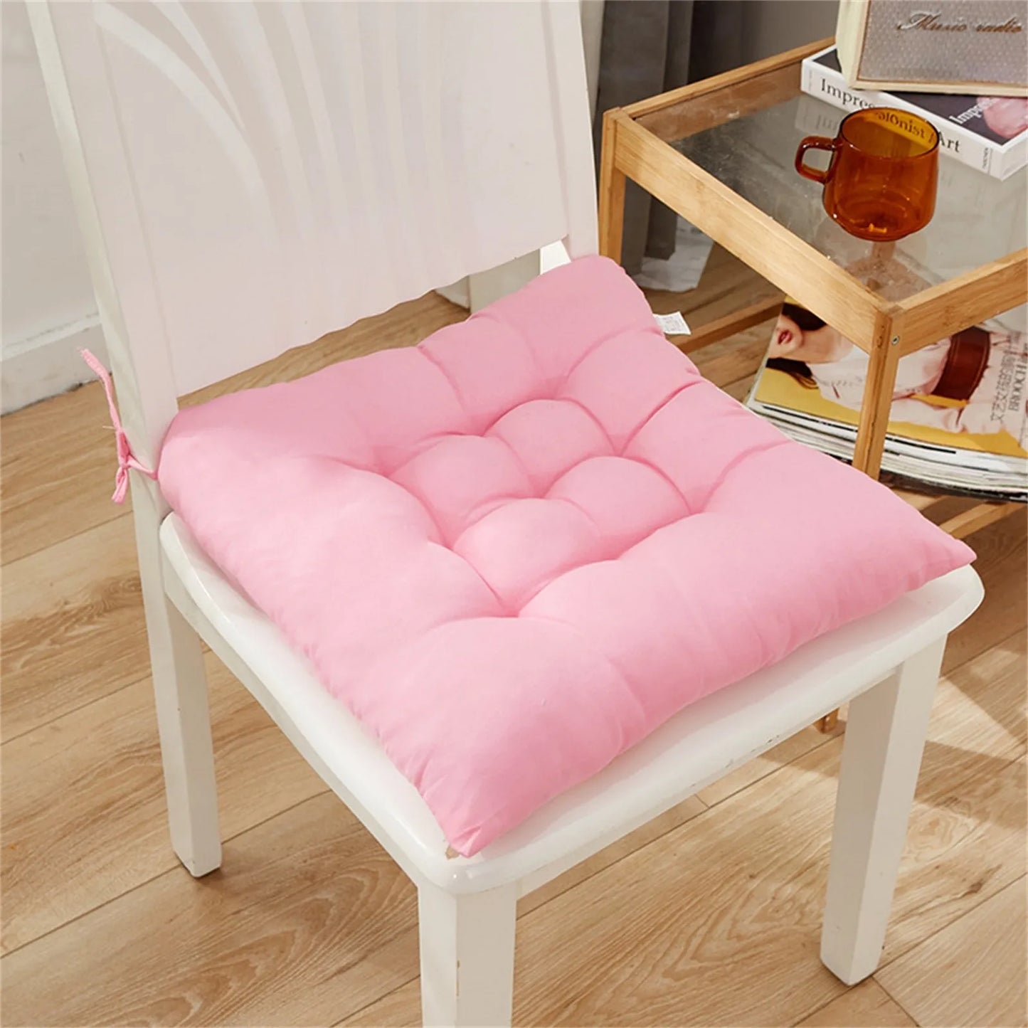 Comfort zitkussen met afneembare hoes