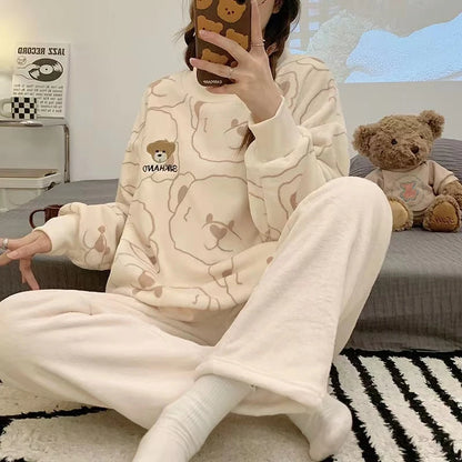 Dames pyjama Zeeman met dierenprints