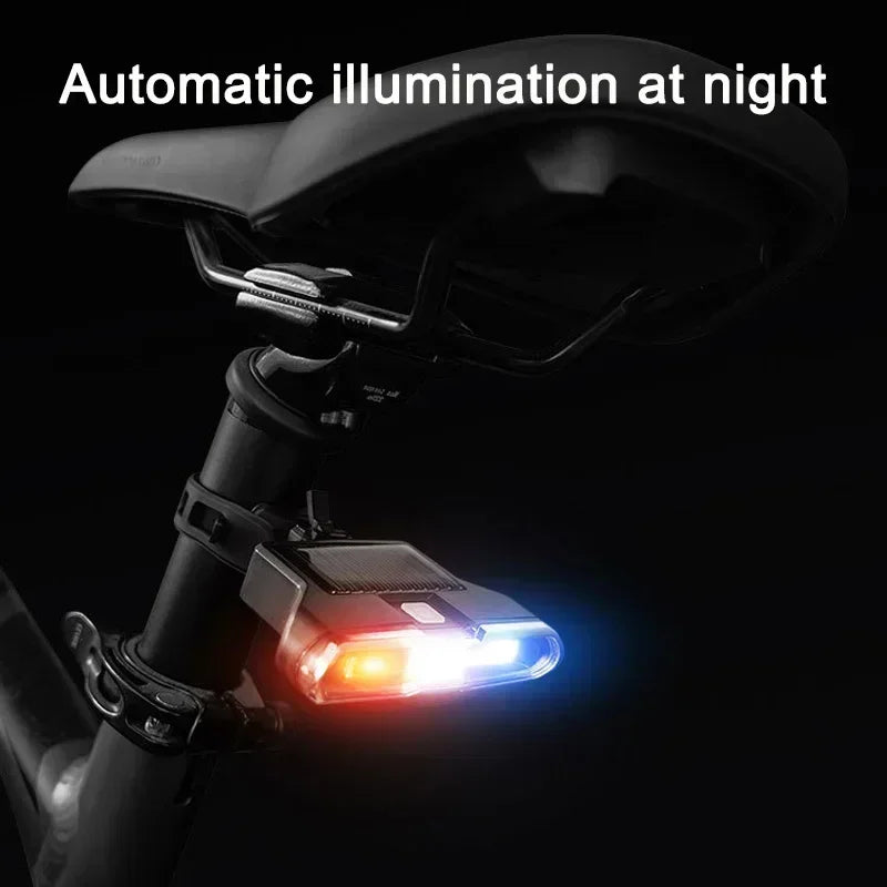 Fietslamp LED met schakelaar aan de bovenzijde
