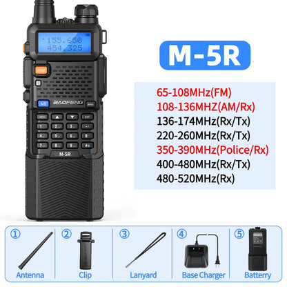 Walkie talkie met 8 kanalen – Minder storing