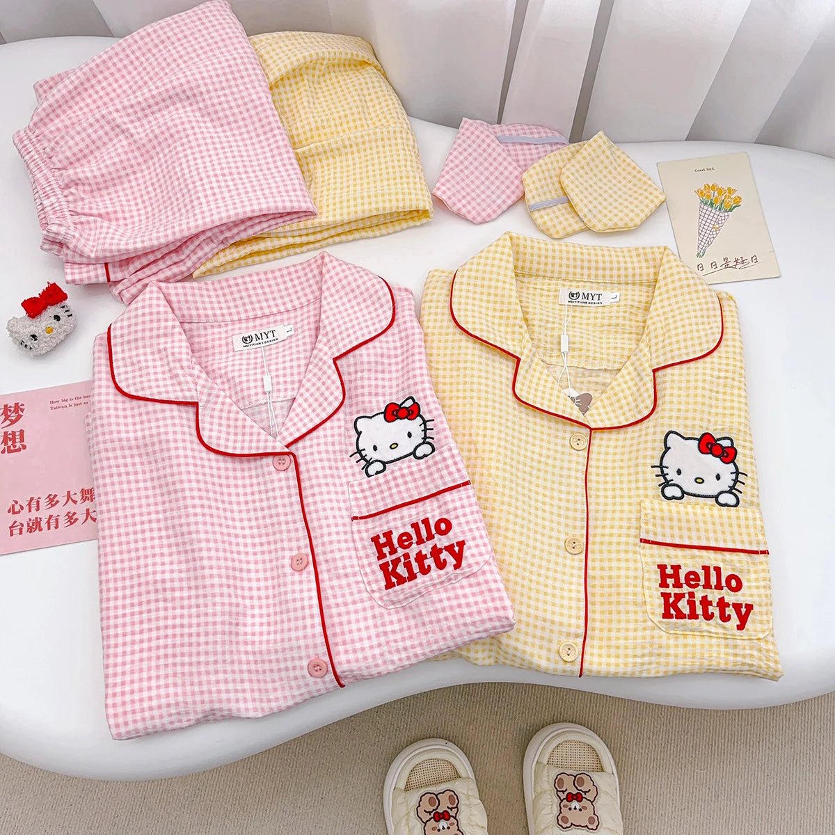 Dames pyjama winter met warme stof