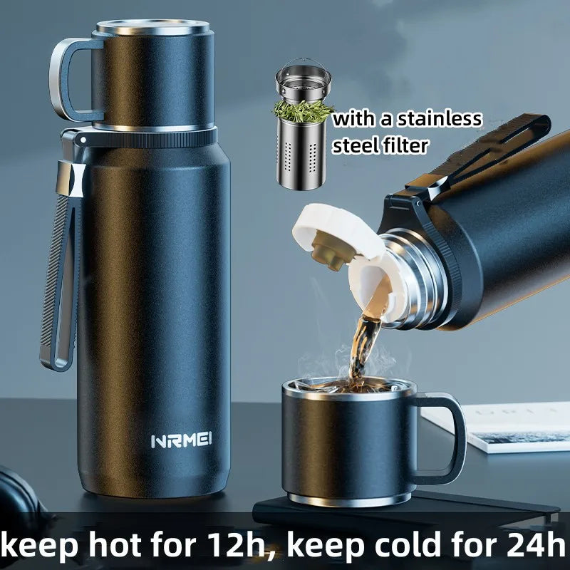 Thermosfles met unieke vorm – Opvallend en praktisch