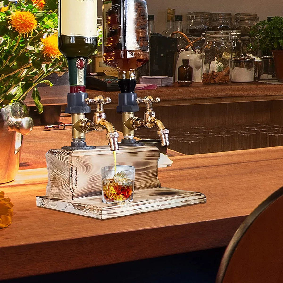 Drankdispenser met glad glas – Strak en modern