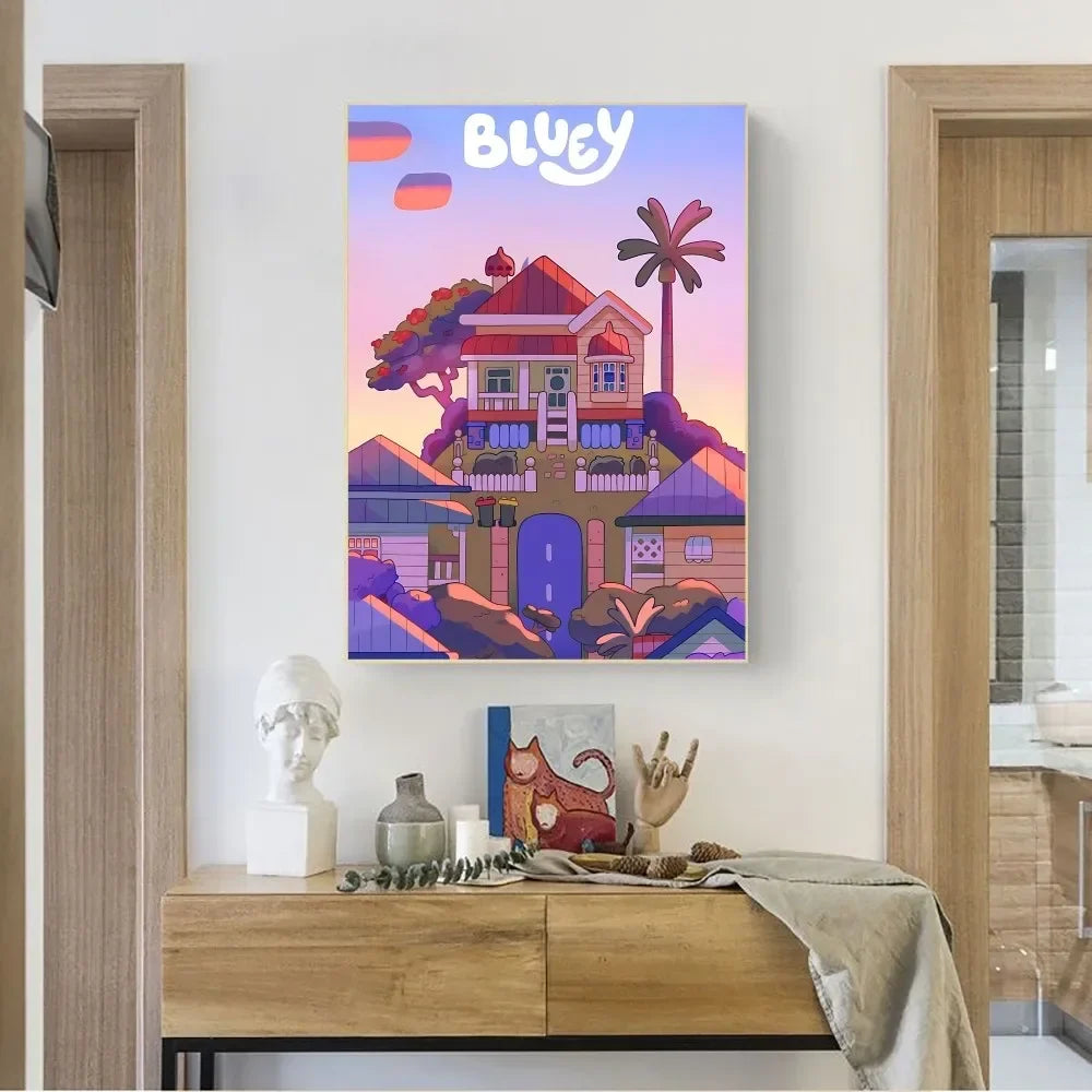 Zwart-wit portretposter
