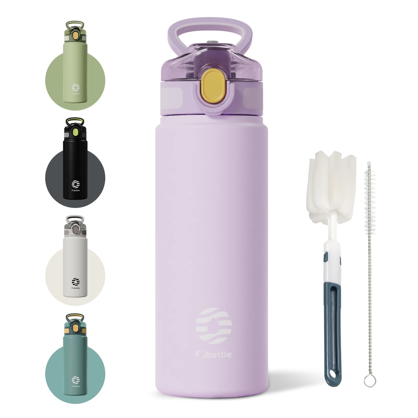 Thermosfles met brede opening – Makkelijk schoon te maken